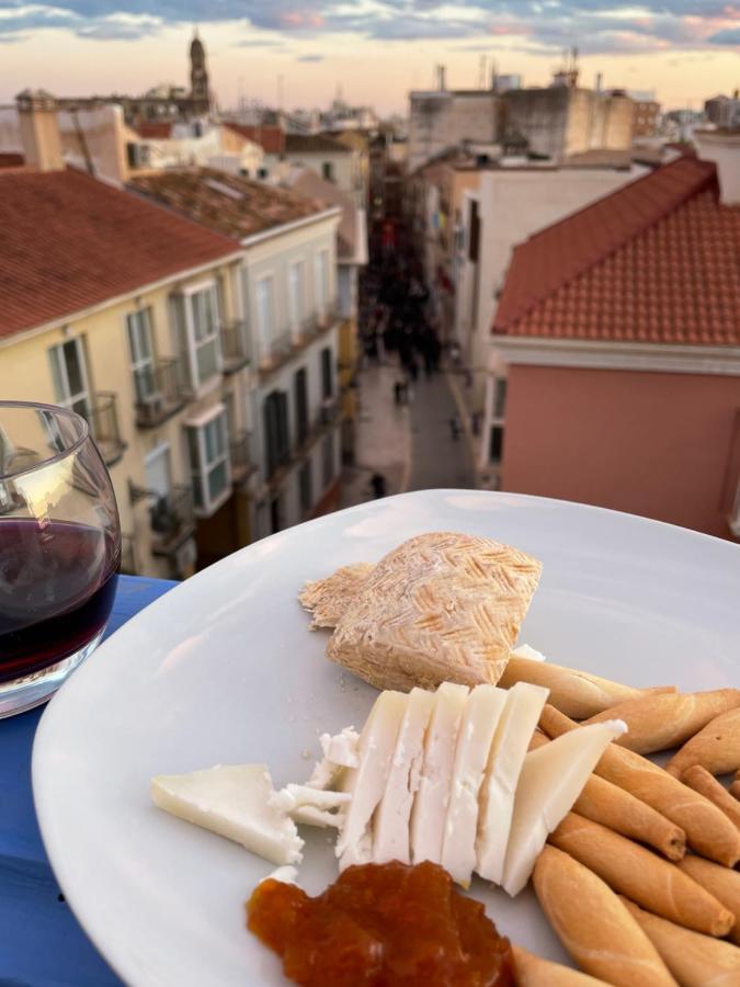 Charming home with private terrace,heart of Málaga Esterno foto