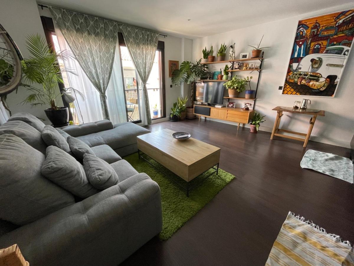 Charming home with private terrace,heart of Málaga Esterno foto