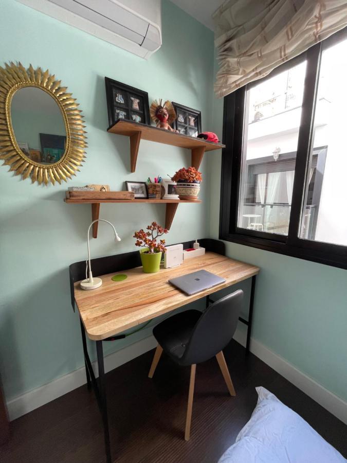 Charming home with private terrace,heart of Málaga Esterno foto